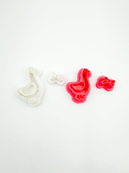 Vintage Goose Clay Cutter Set